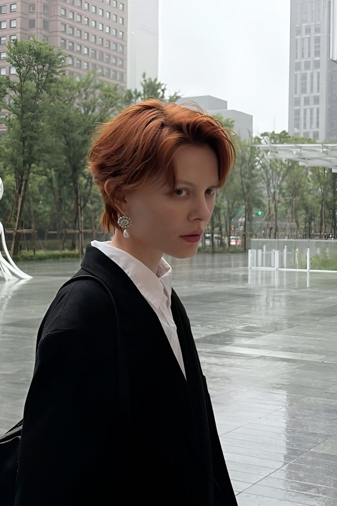 Layered Pixie with Soft Feminine Edges