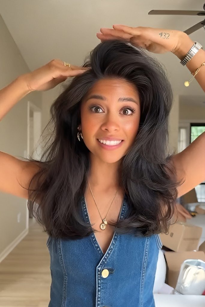 Long Lasting Blowout Curls with Salon Pol