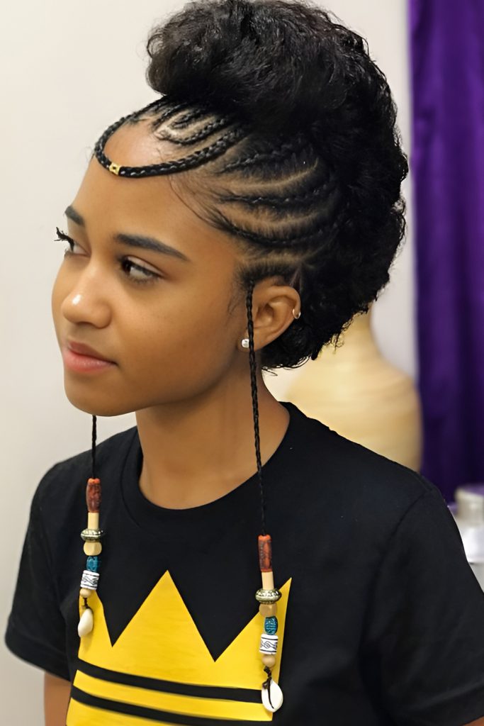Mohawk Braids for Powerful Expression