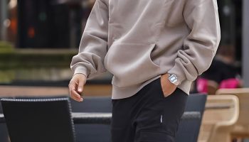 Monochrome cold weather fits with clean lines