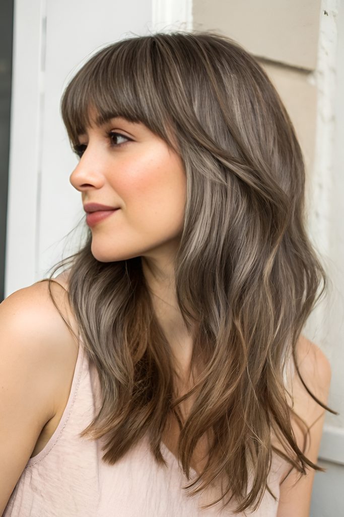 Mushroom Blonde with Earthy Dimensional Tones