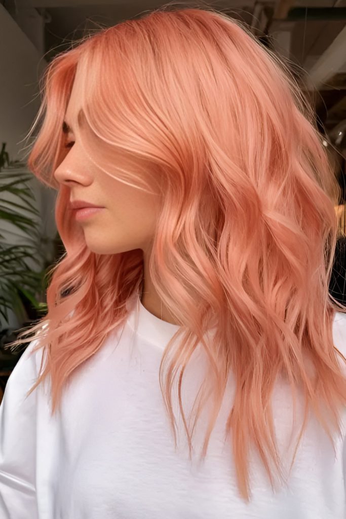 Peach Rose Ginger for a Delicate Pastel Aesthetic