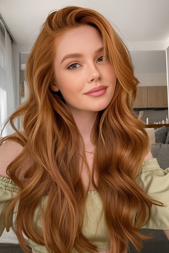 Soft Apricot Ginger for a Sun Kissed Glow