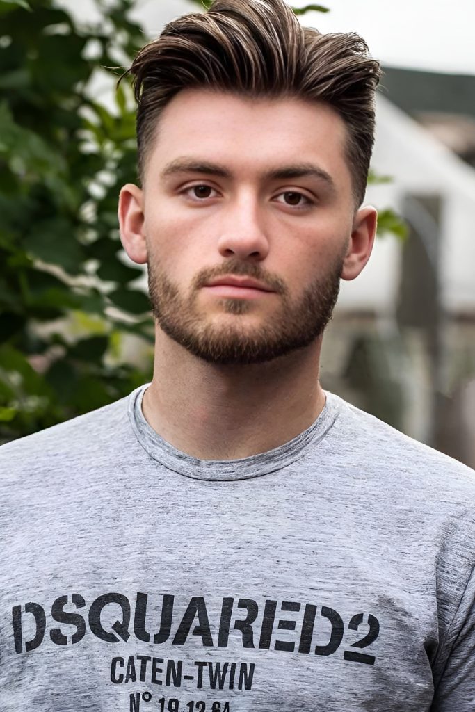 Straight Long Top With Precise Drop Fade