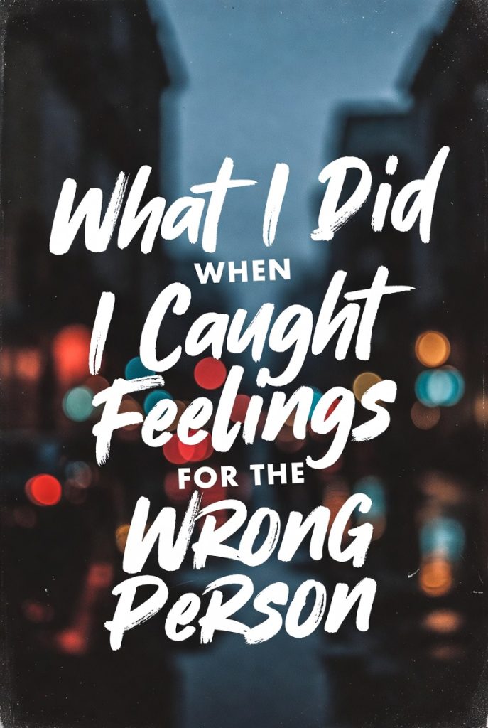 What I Did When I Caught Feelings For The Wrong Person