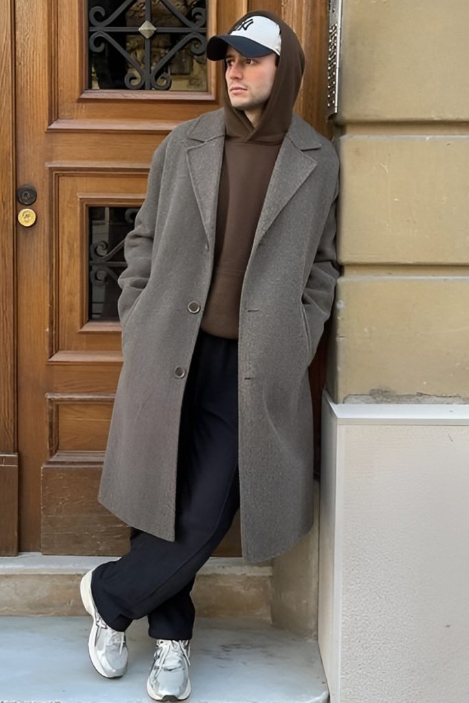 Wool Overcoats Styled with Minimalist Essentials