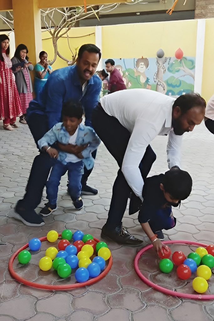A Friendly Sports Match or Backyard Challenge