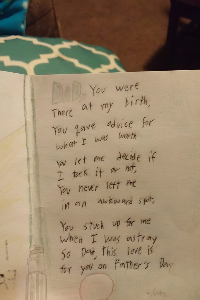 A Handwritten Letter Filled with Gratitude