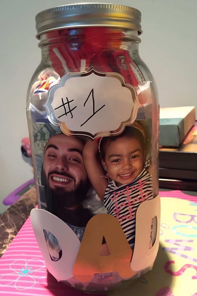 A Personalized Mug or Jar With Meaningful Words