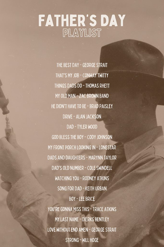 A Personalized Playlist to Celebrate His Taste in Music
