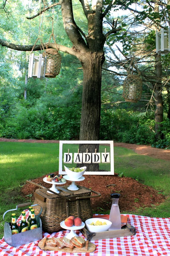 A Relaxing Picnic in the Backyard or Park