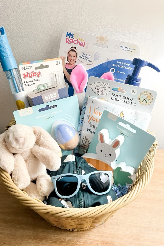 Baby’s First Easter Basket With Keepsakes
