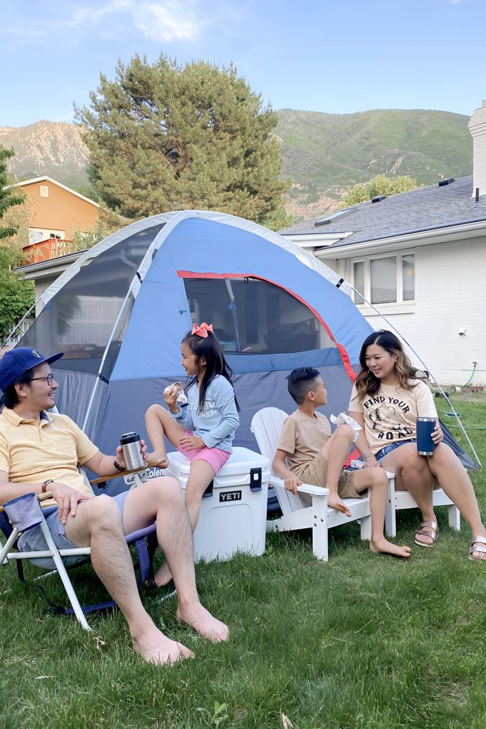 Backyard Camping Adventures with Dad