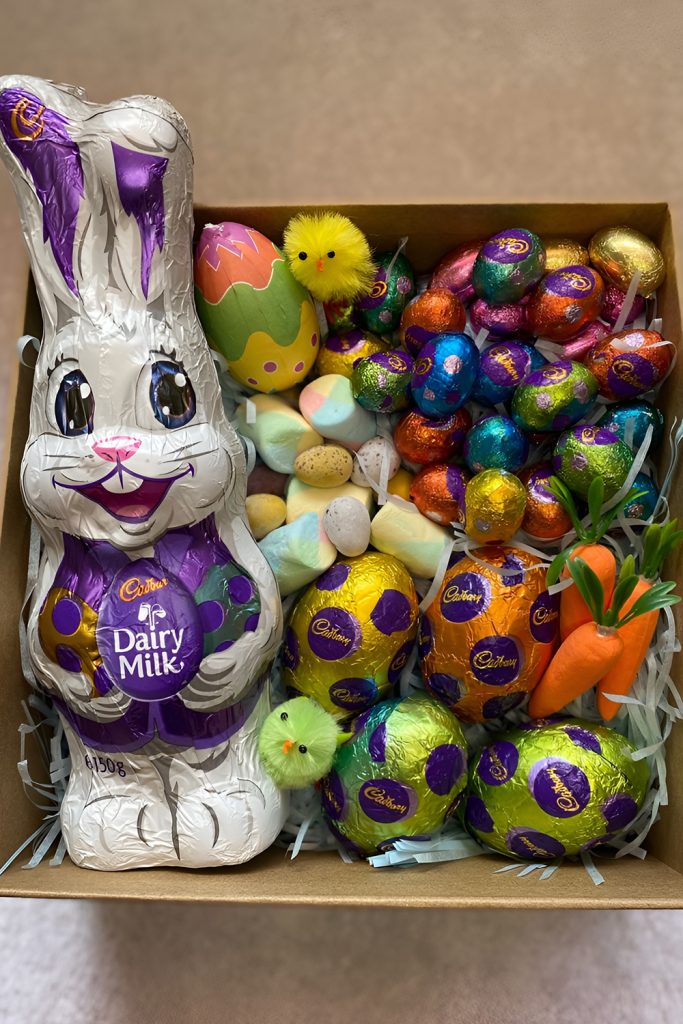 Candy Filled Easter Basket