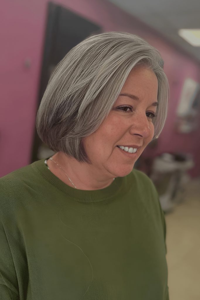 Chin Length Bob w Subtle Layers