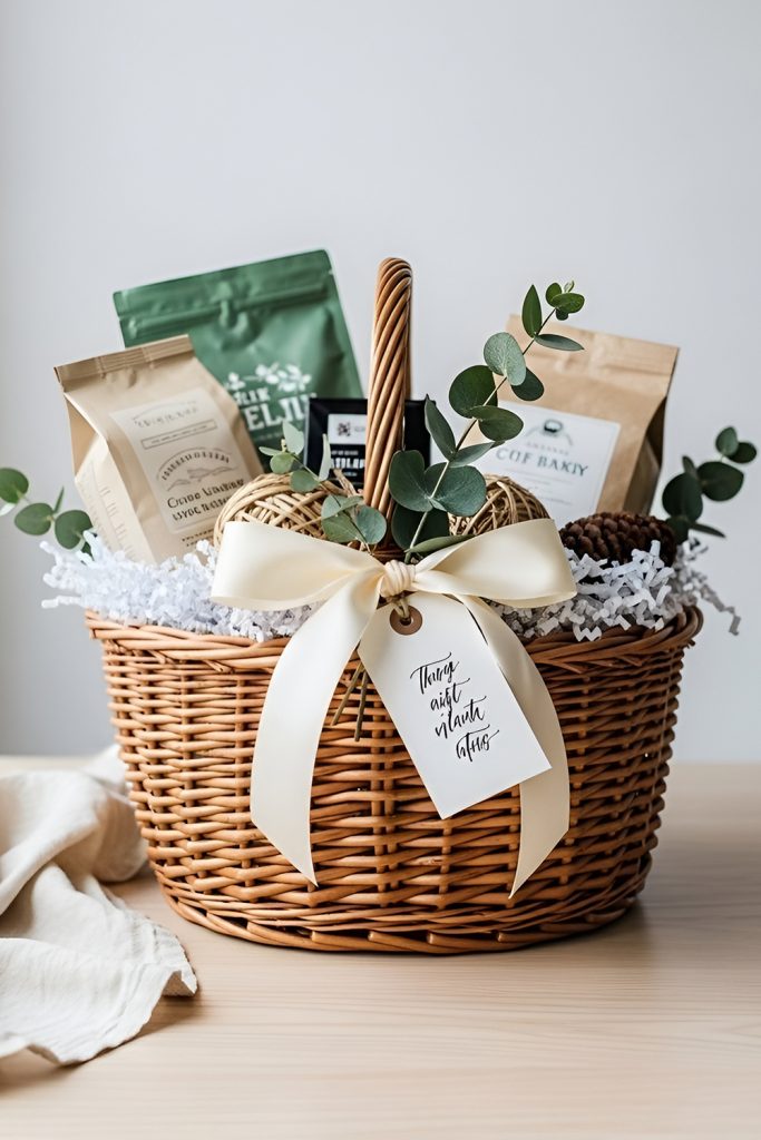 Coffee Lover’s Basket With Cosy Morning Vibes