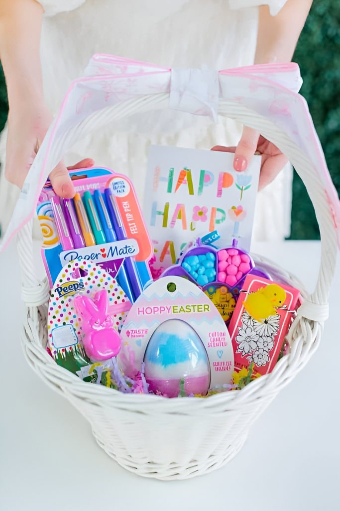 Colour Theme Easter Basket Design