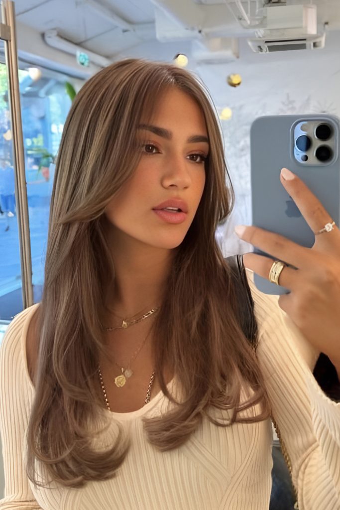 Curtain Bangs Work for Casual and Polished Styles