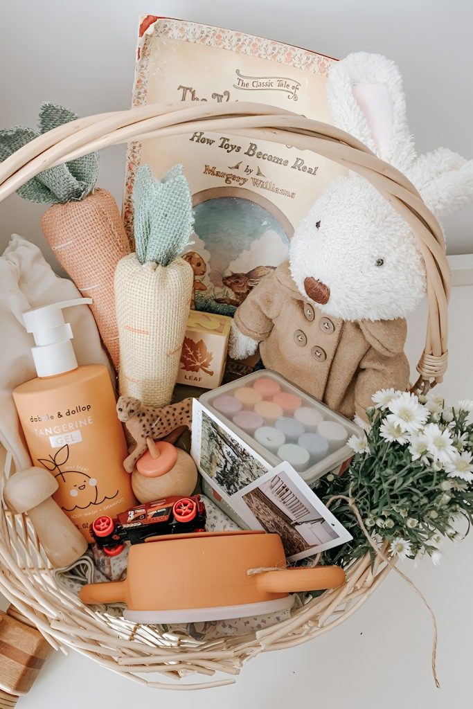 Eco Friendly Easter Basket With Sustainable Finds