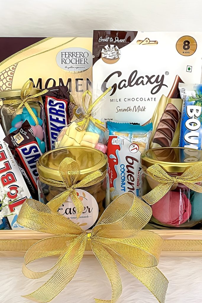 Elegant Easter Basket With Sophisticated Details