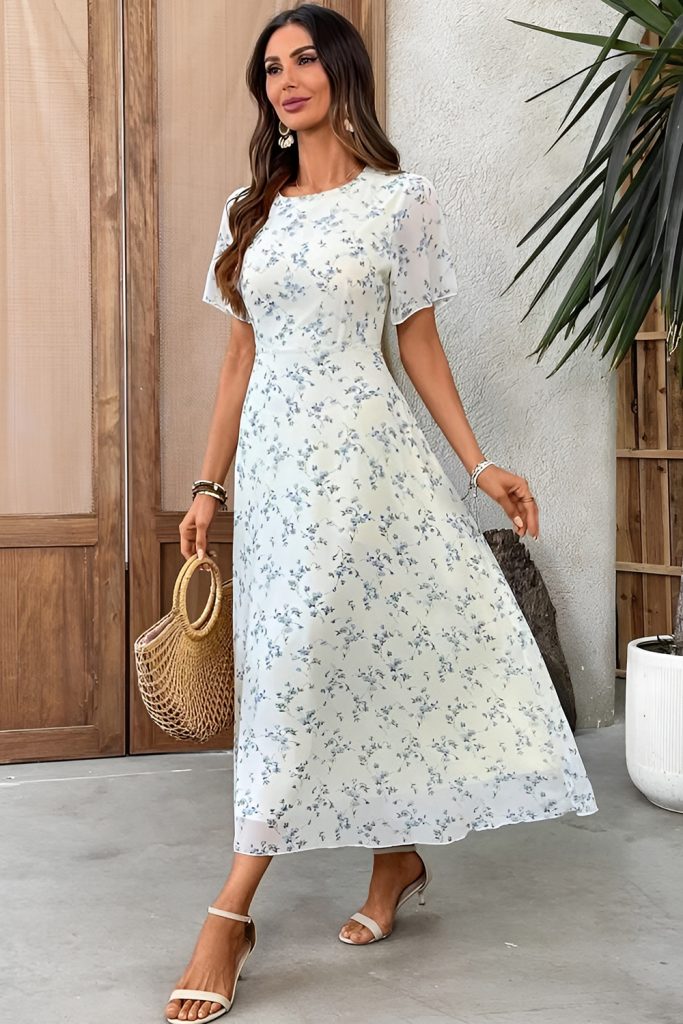 Elegant Midi Dress That Blend Church And Trendy Elements