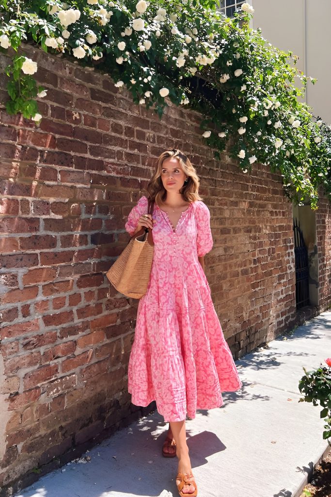 Floral Maxi Dress For Sunshine, Photos, and Breezes