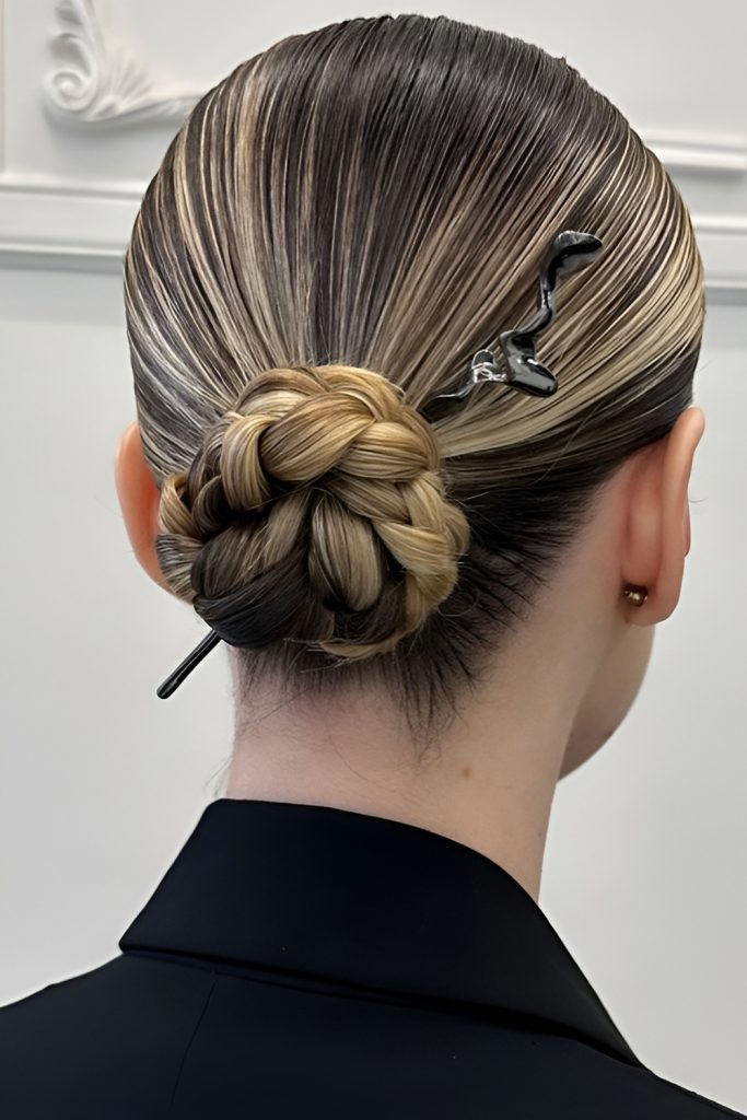 Low Chignon Bun