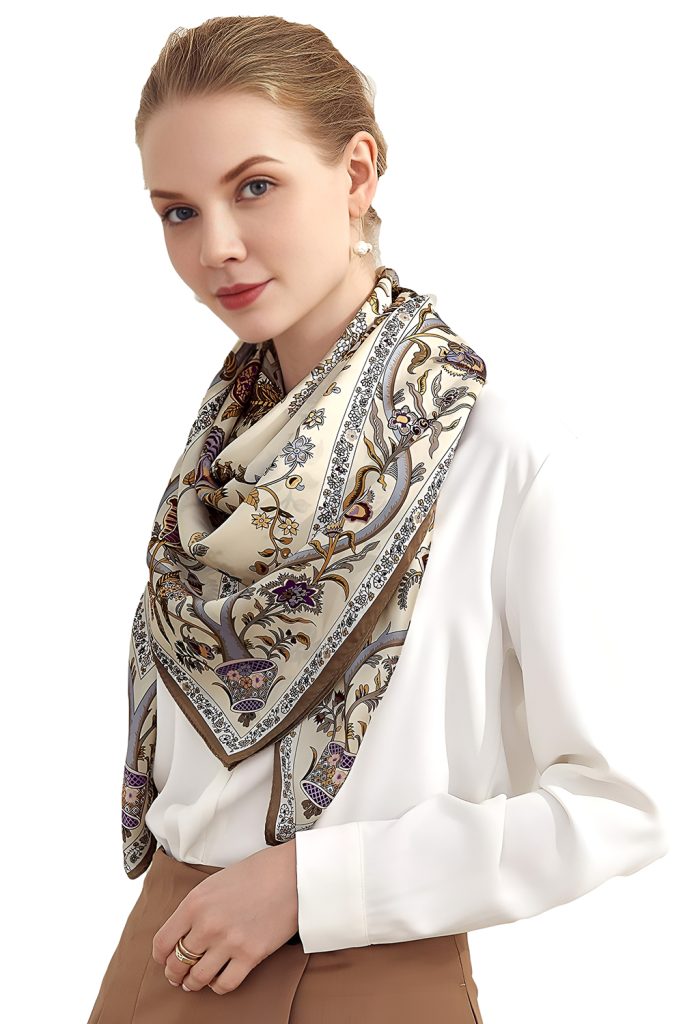 Mastering the Art of the Double Wrap Scarf Look