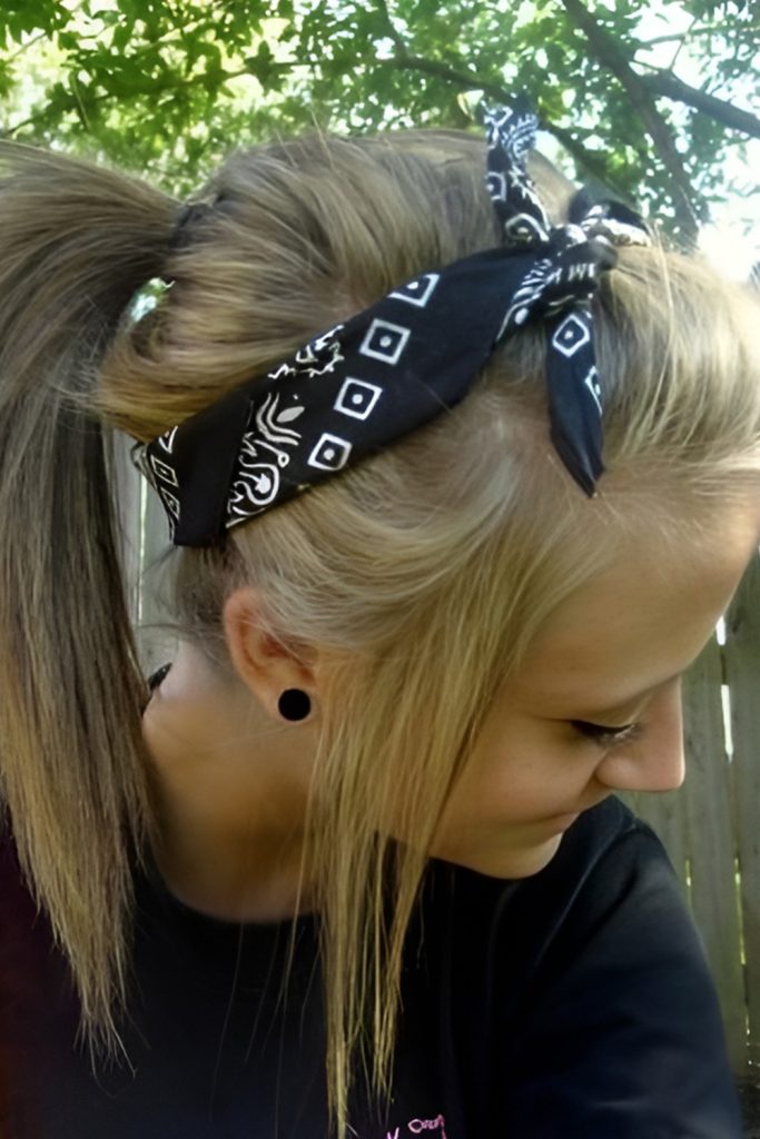 Ribbon Ponytail