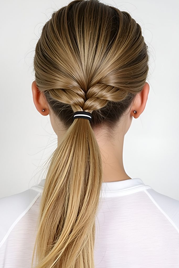 Rope Braid Ponytail
