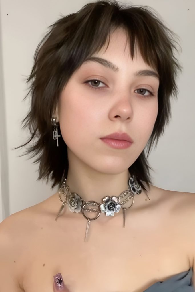 Short Shag Mullet That’s Surprisingly Wearable