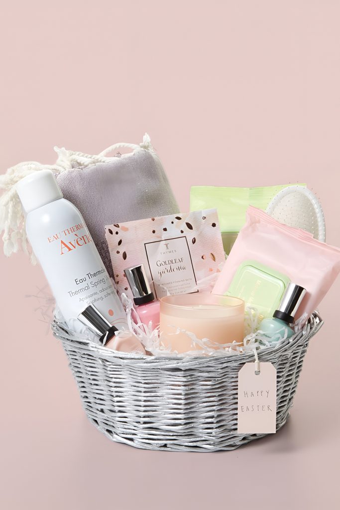 Spa Inspired Easter Basket for At Home Pam