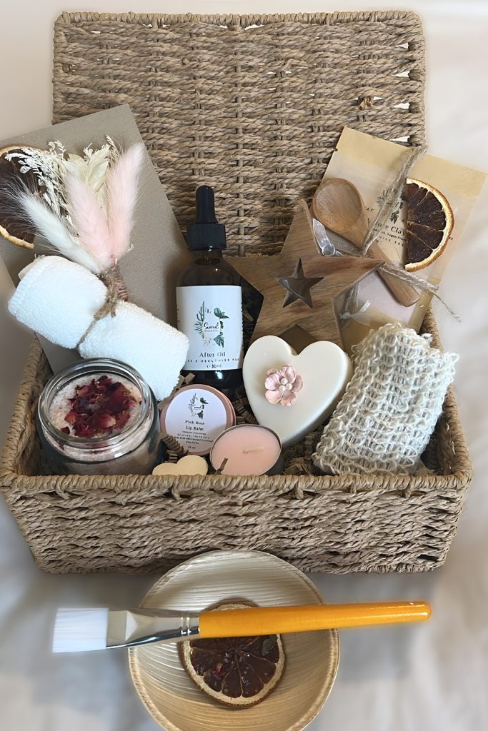 Spa at Home Gift Basket of Relaxation