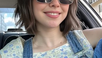 Textured Crop with Curtain Bangs