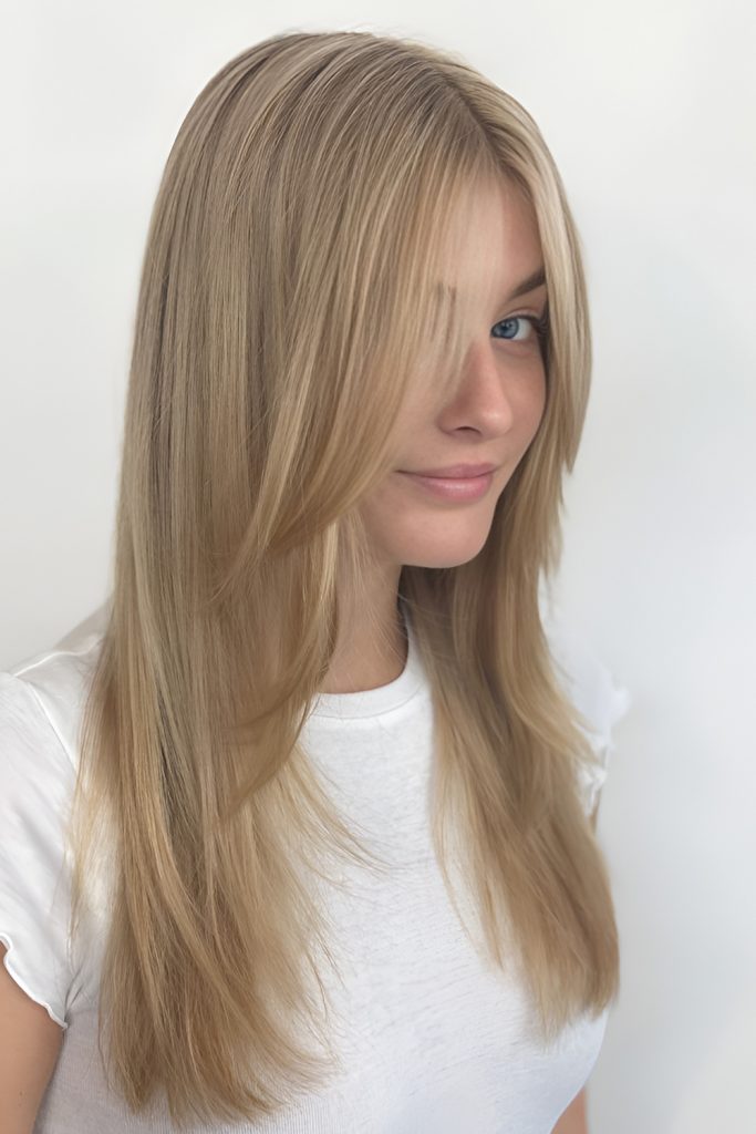 They Add Soft Movement to Straight Hair