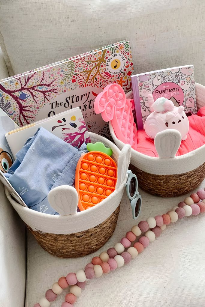 Toddler Easter Basket With Safe & Sensory Friendly Gifts