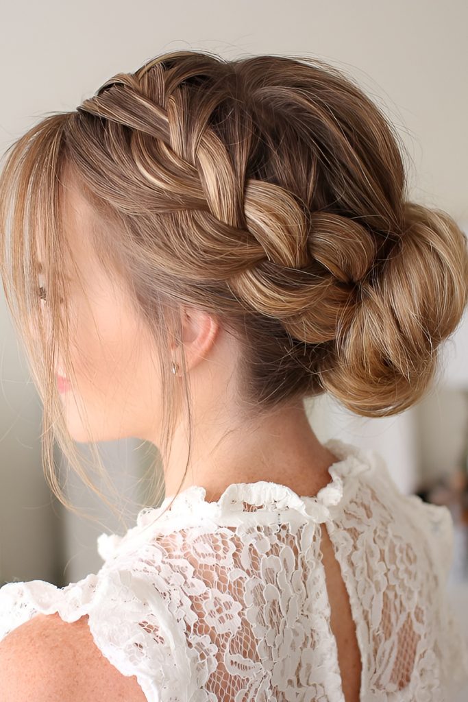 Twisted Low Bun
