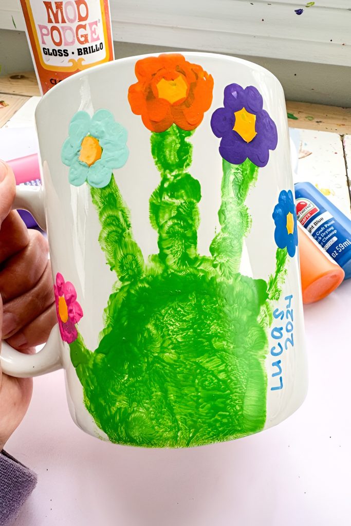 Custom Coffee Mugs Painted by Little Hands