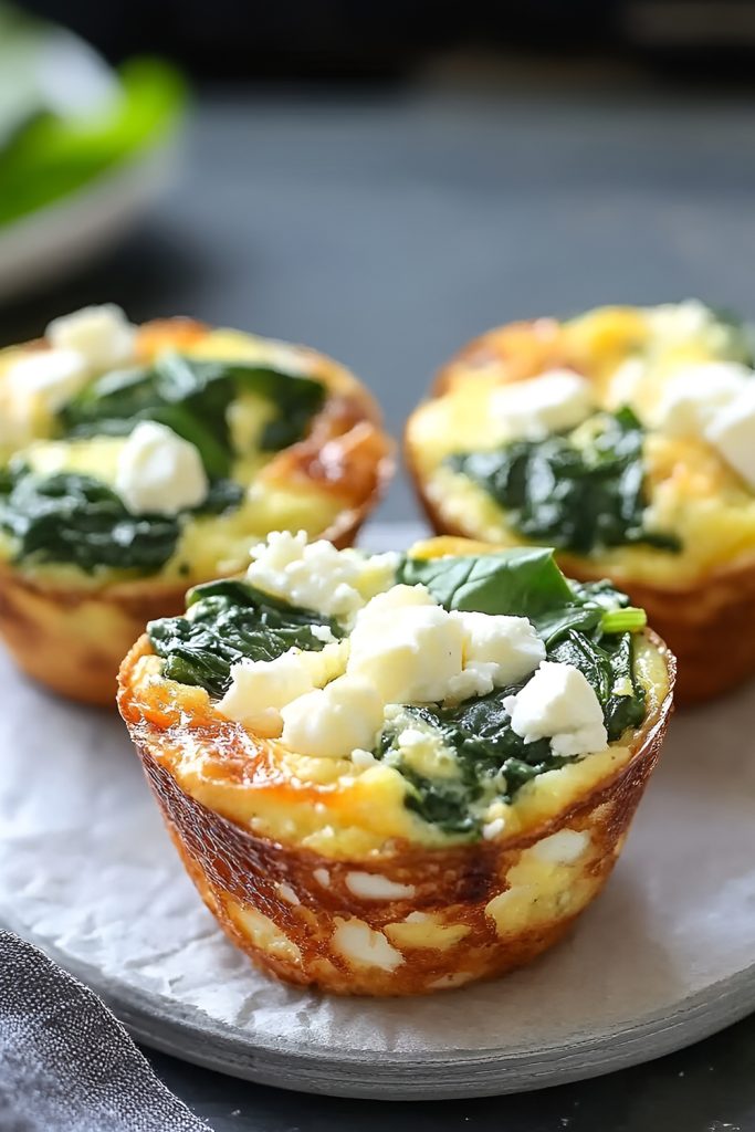 Egg Muffins With Spinach and Bacon