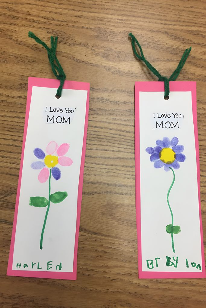Handmade Bookmarks Decorated by Kids