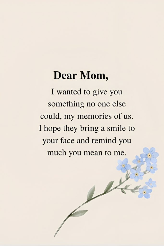 Little Letters, Big Memories
