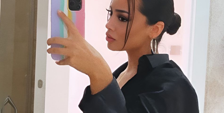 Low Slick Bun with Clean Parting and Polished Shine