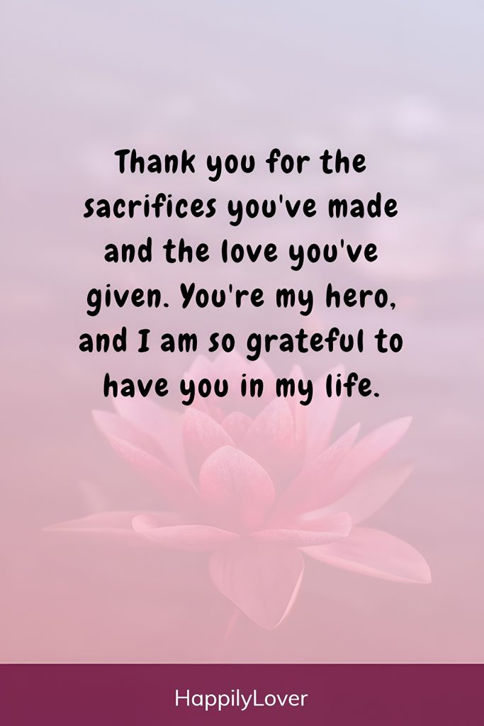 Notes That Recognize Quiet Sacrifices
