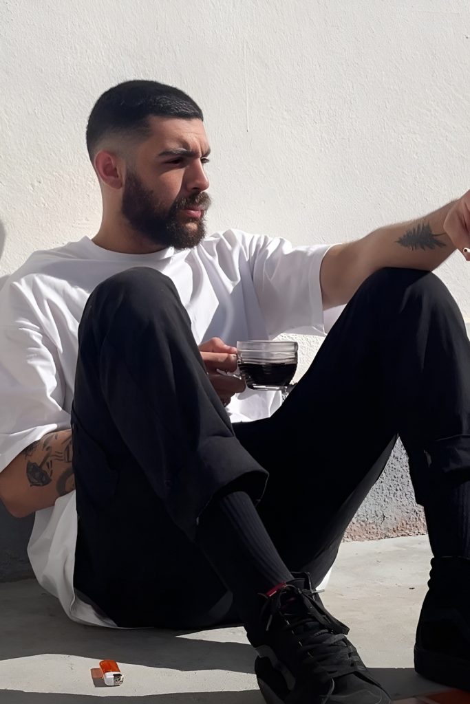 Buzz Cut Taper Fade with Beard