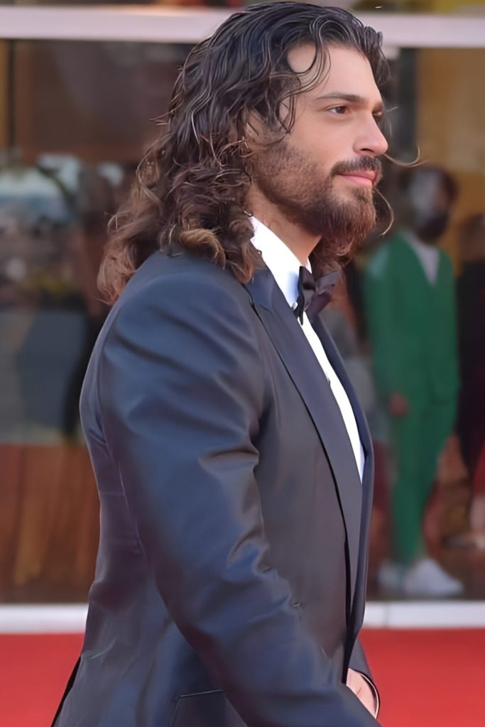 Long Curly Hair with Defined Layers
