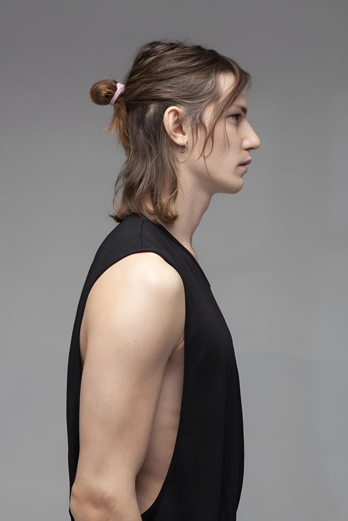 Long Hair with Layered Ponytail