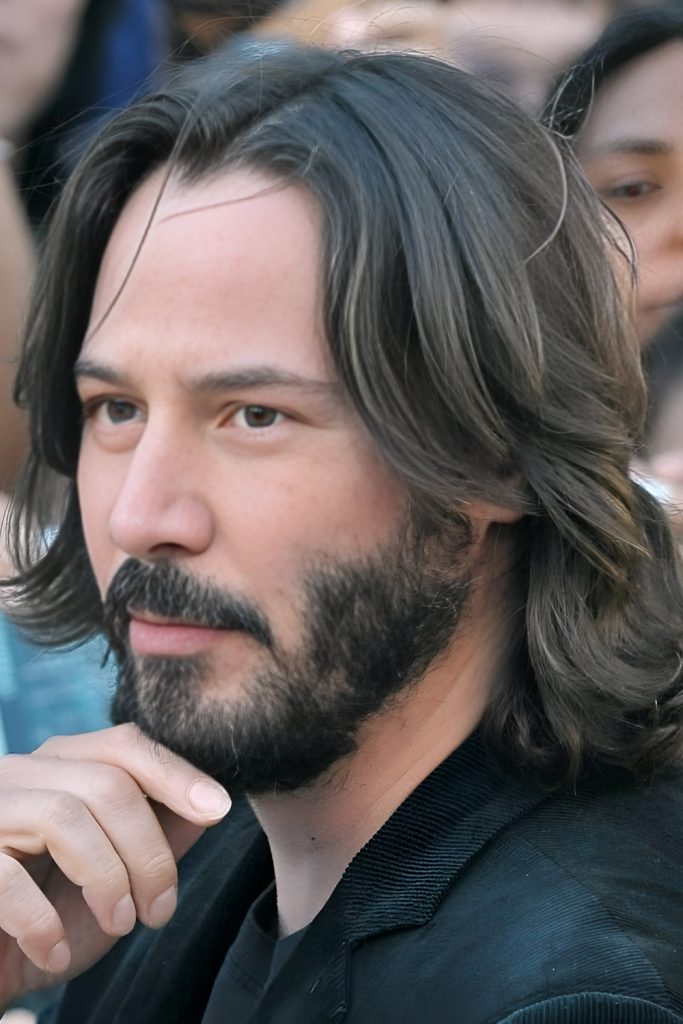 Long Layered Hair with Face Framing Strands