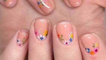 Tiny Floral Accents Evoking Seasonal Freshness