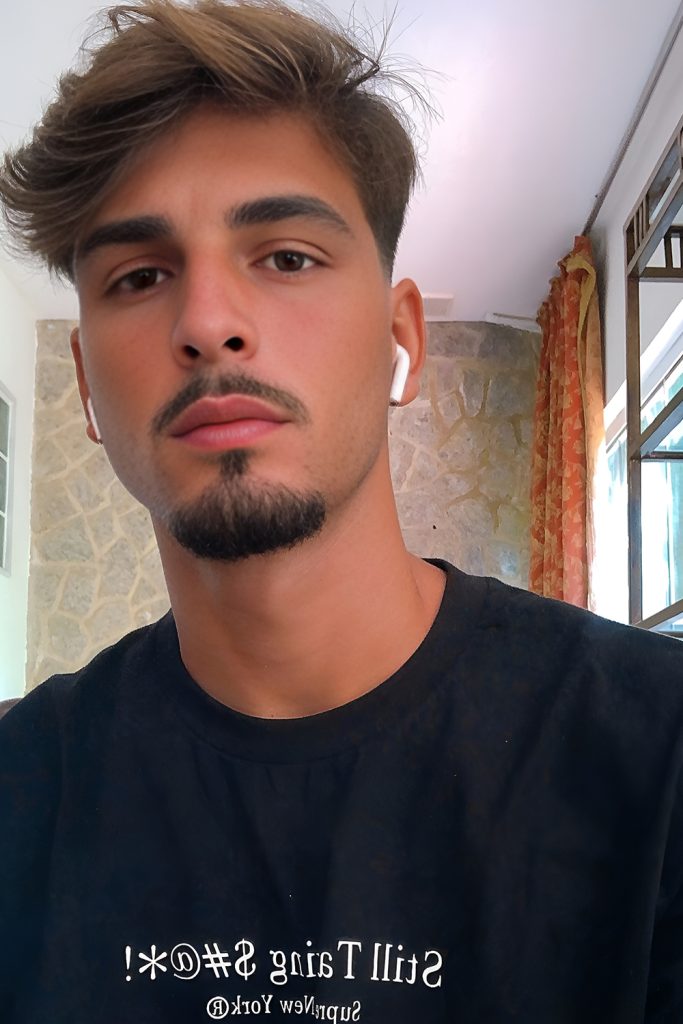 Van Dyke Beard with Mid Fade