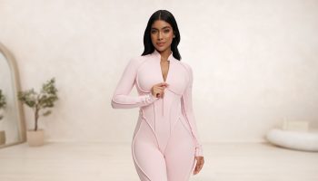 Channel Your Inner Ballerina How a Pink Catsuit Fits Into the Balletcore Activewear Trend